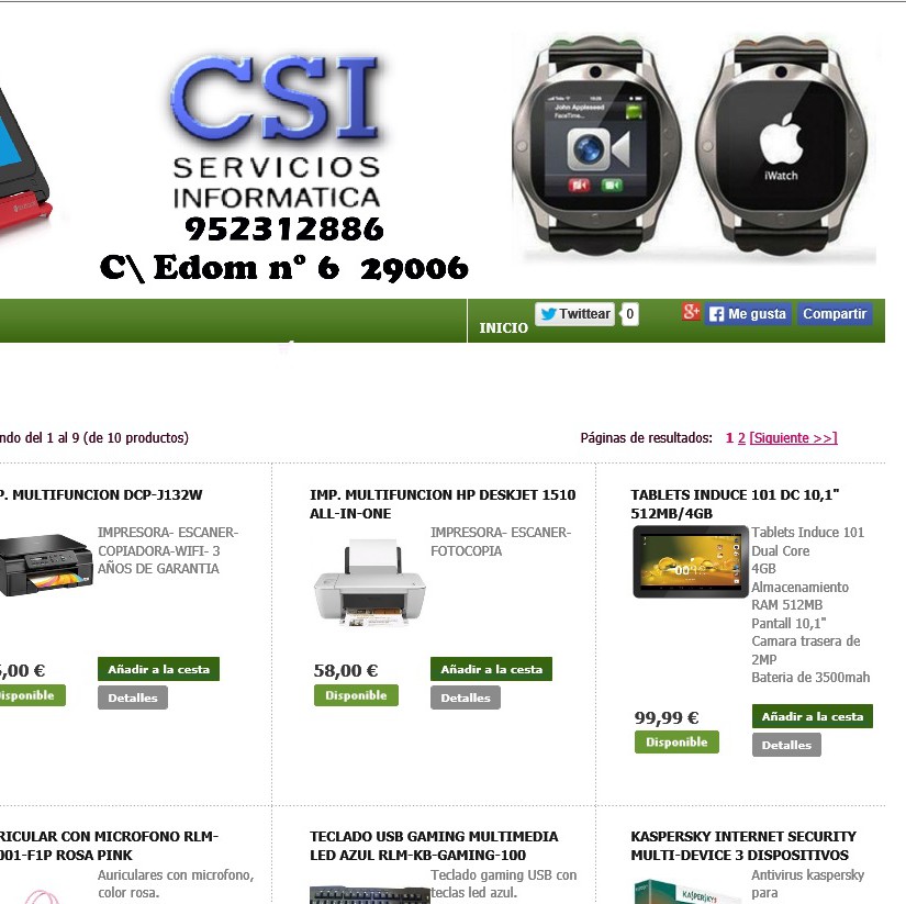 CSI servicios Informatica