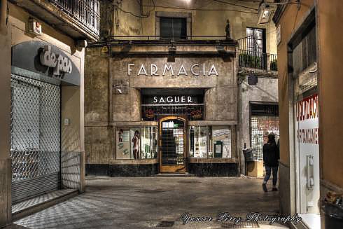 La farmacia Saguer, Girona